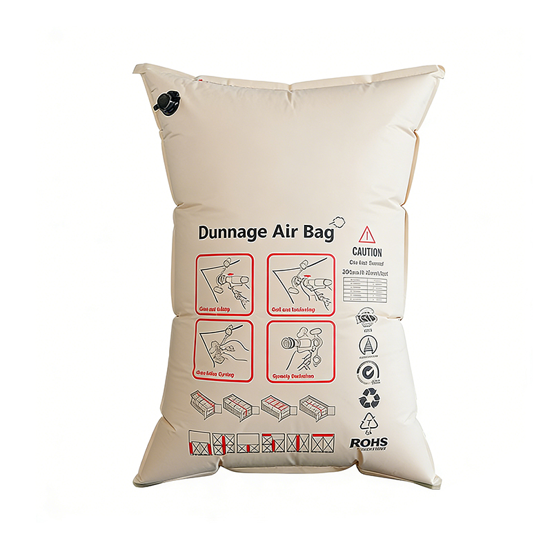 Túi đựng giấy kraft có thể tái chế và được chứng nhận RoHS với van bão đôi để vận chuyển